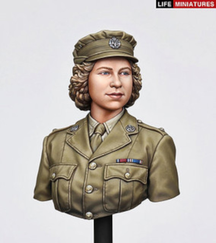 Princess Elizabeth, 2nd Subaltern in ATS, 1945