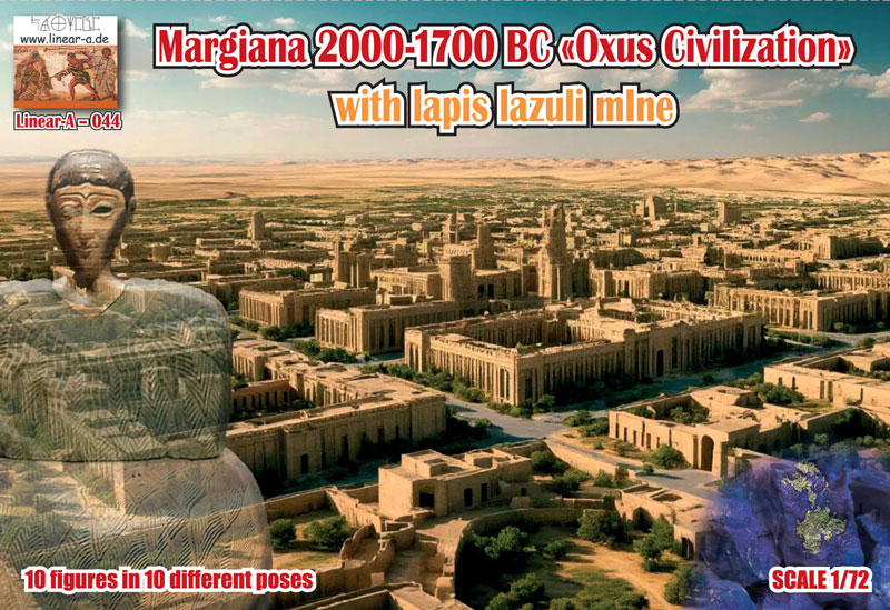 Linear A Margiana 2000-1700 BC, Oxus Civilization