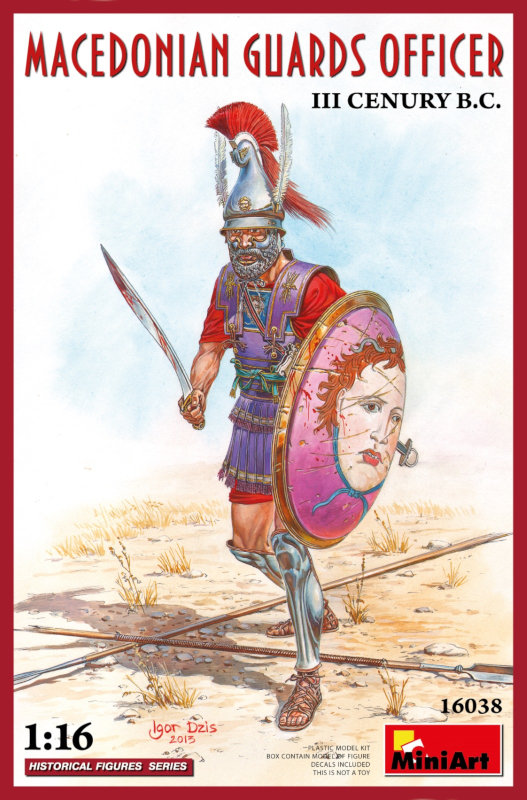 MiniArt Macedonian Guards Officer. III Century B.C.