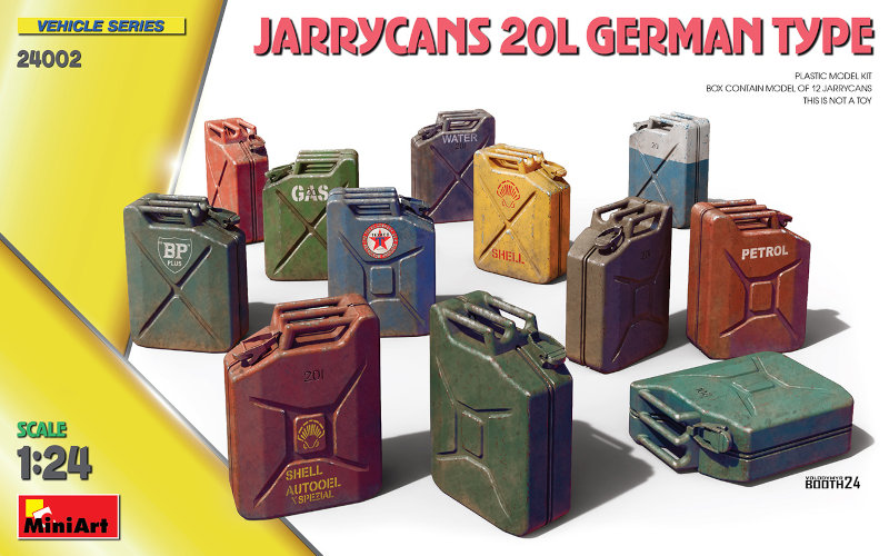 Jerry cans 20L German Type
