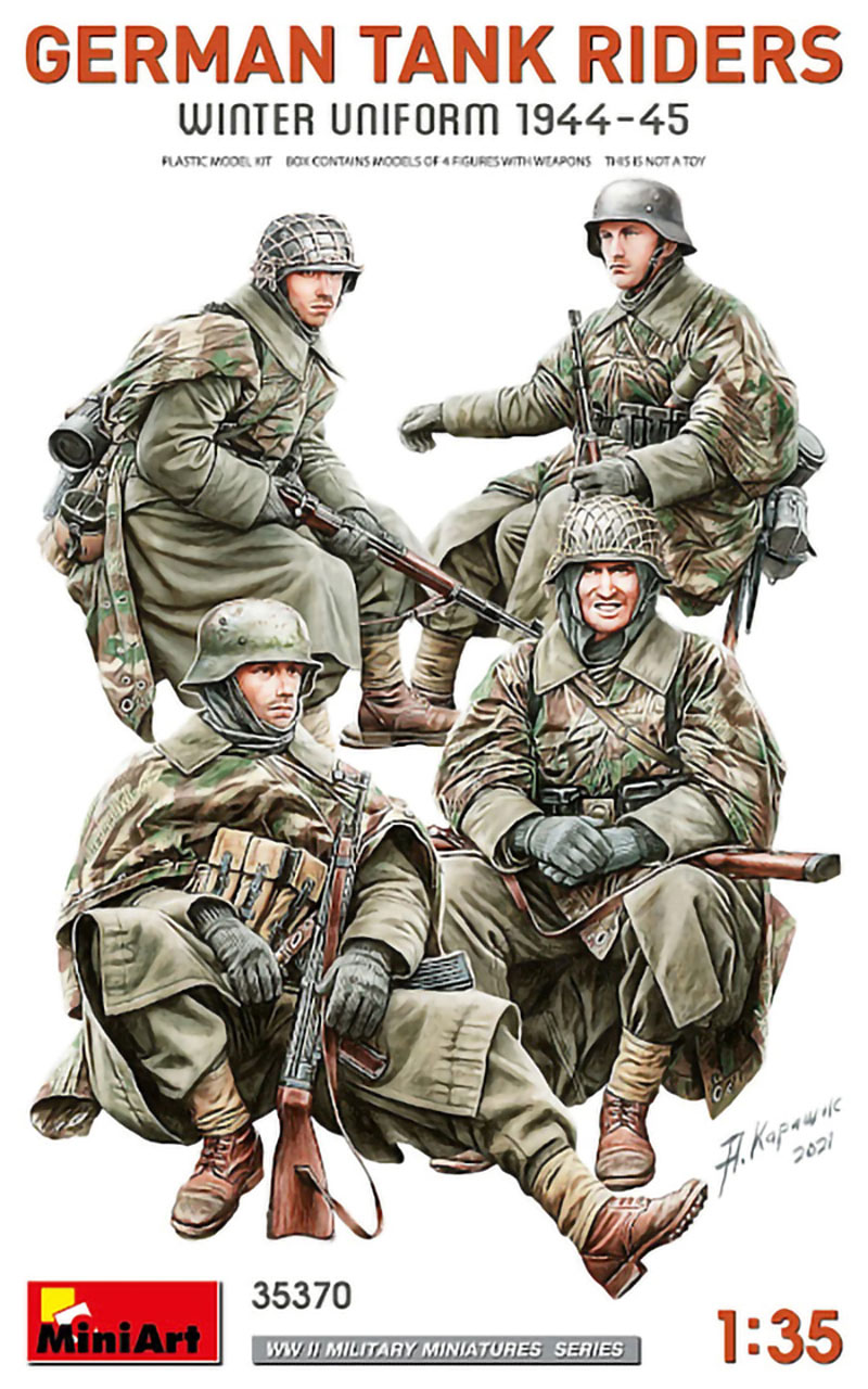 MiniArt 35384 1/35 German Soldiers Carrying 2 Ammo Boxes