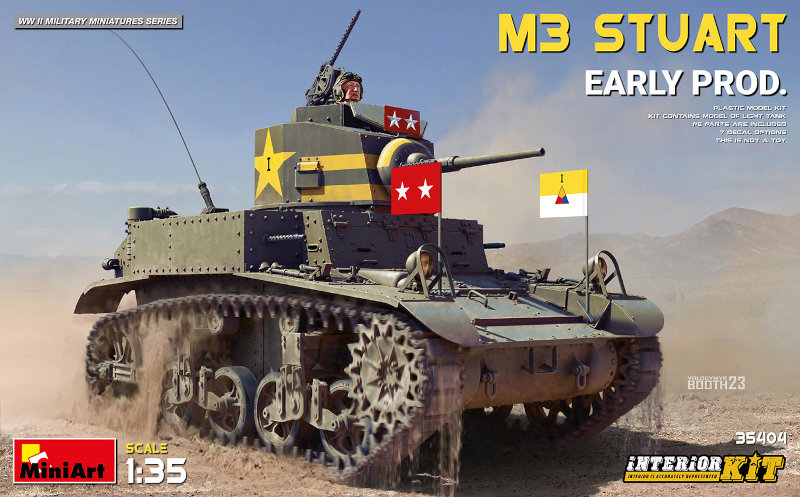 M3 Stuart Early Prod. Interior Kit