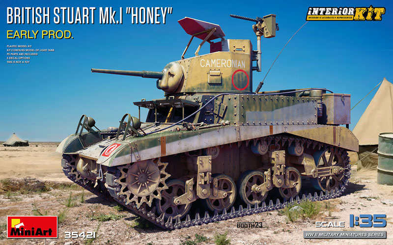 Miniart British Stuart Mk.I “Honey” Early Production