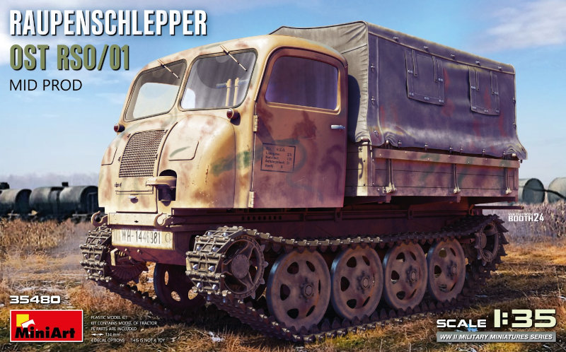 MiniArt Raupenschlepper Ost (RSO/01) Mid. Prod