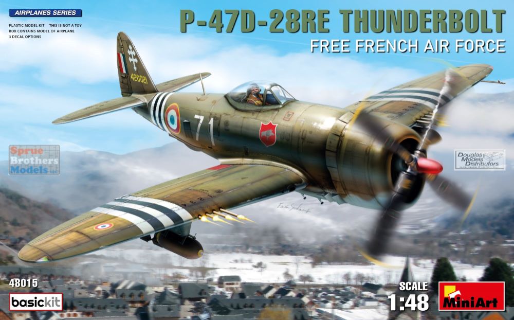 P-47D-28RE Thunderbolt Free French Air Force 