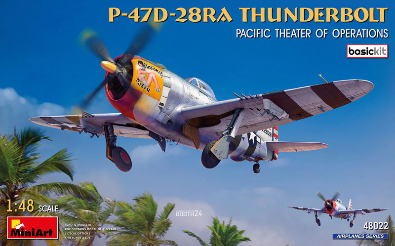 Miniart P-47D-28RA Thunderbolt Pacific Theater of Operations