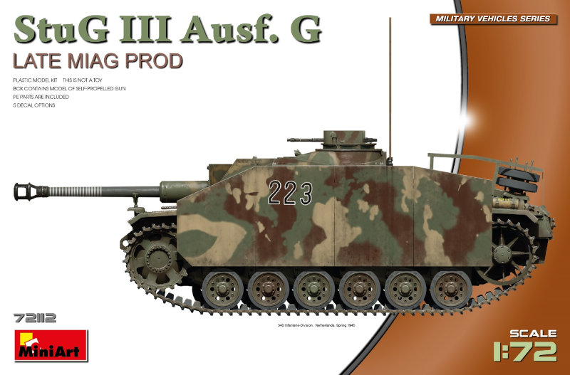 MiniArt StuG III Ausf. G  Late Miag Prod.