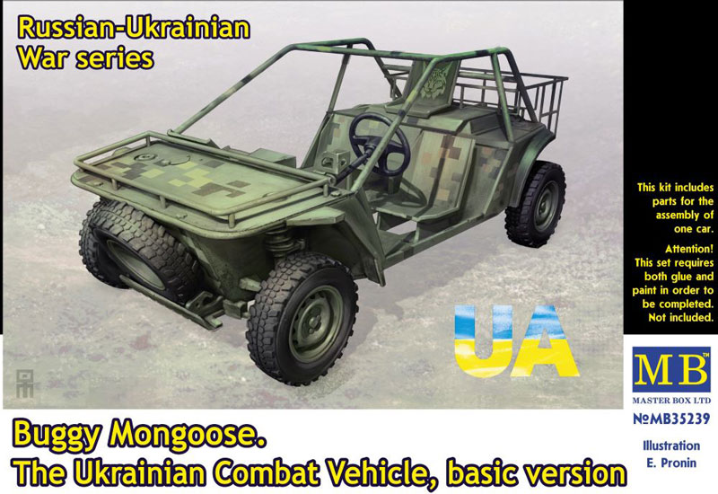 Master Box Russian-Ukrainian War: Buggy Mongoose Combat Vehicle Basic Version