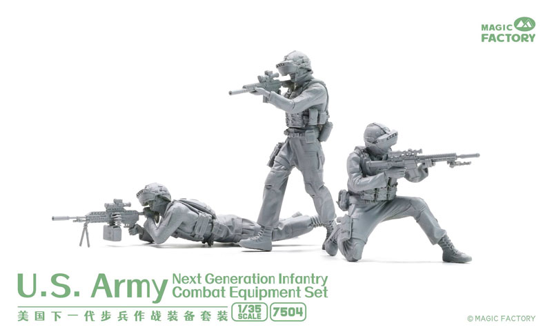 US Army Next Generation Infantry Combat Equipment & Figures Set