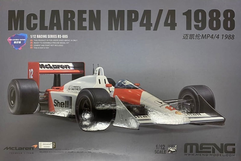 McLaren MP4/4 1988 Pre-Colored Edition