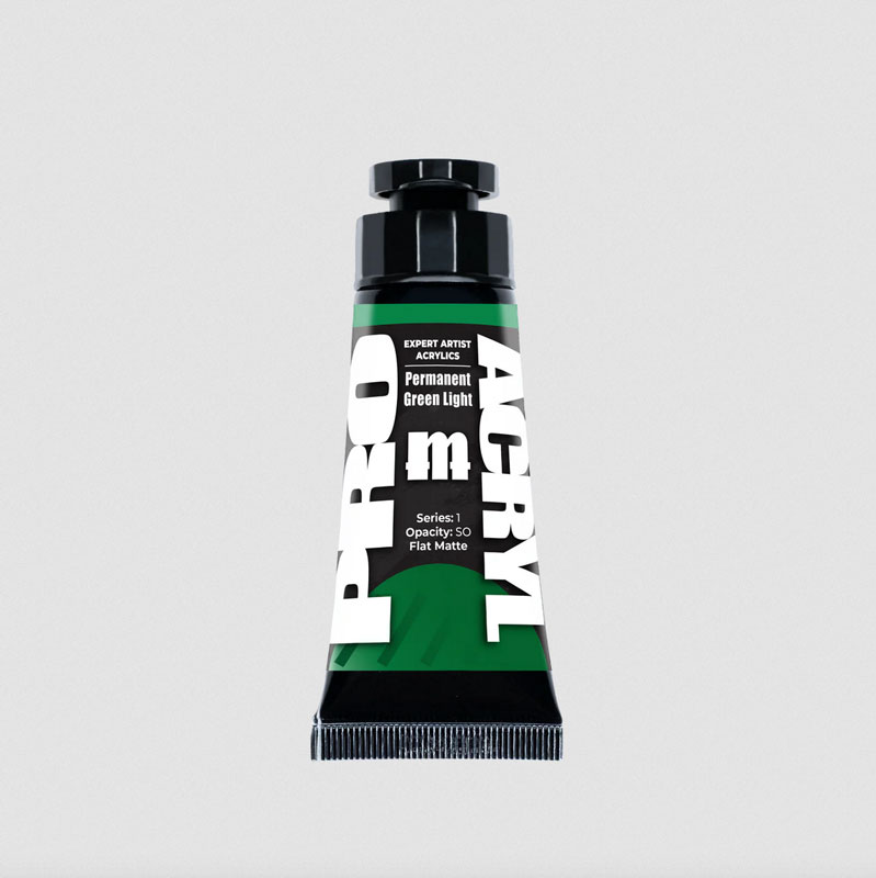 Monument Hobbies Expert Acrylics - Permanent Green Light
