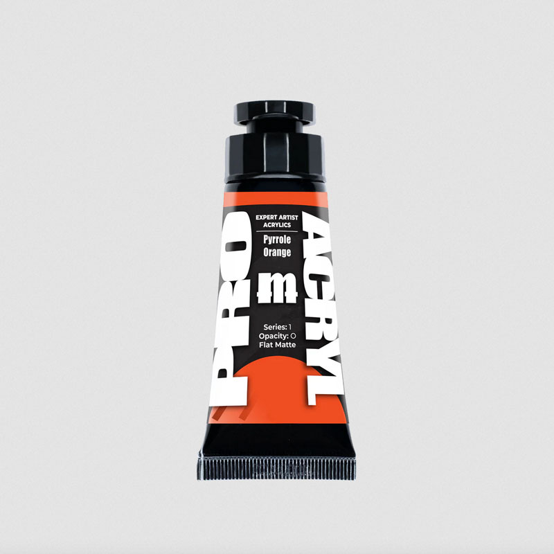 Monument Hobbies Expert Acrylics - Pyrrole Orange
