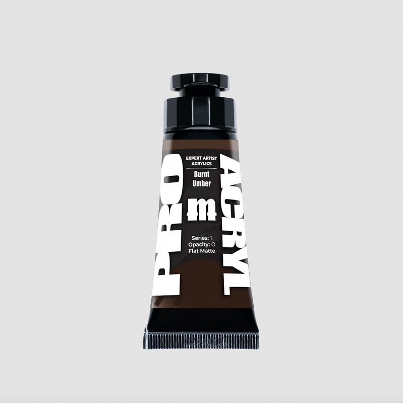 Monument Hobbies Expert Acrylics - Burnt Umber