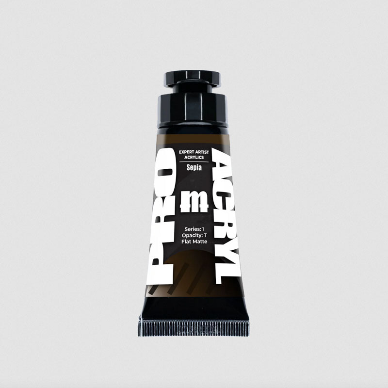 Monument Hobbies Expert Acrylics - Sepia