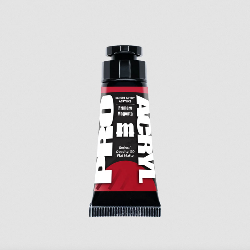 Monument Hobbies Expert Acrylics - Primary Magenta