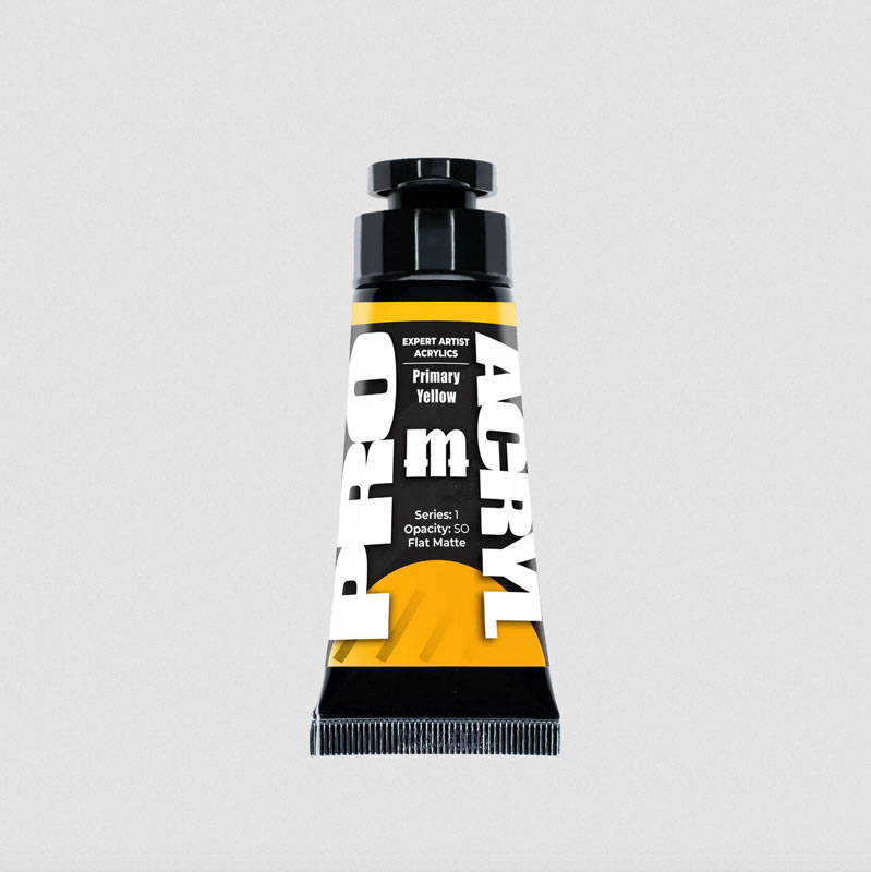 Monument Hobbies Expert Acrylics - Primary Yellow