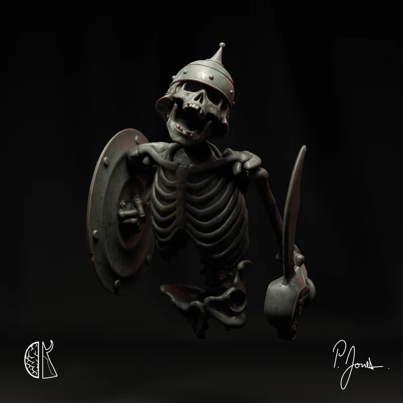 Monument Miniatures - Skeleton Bust