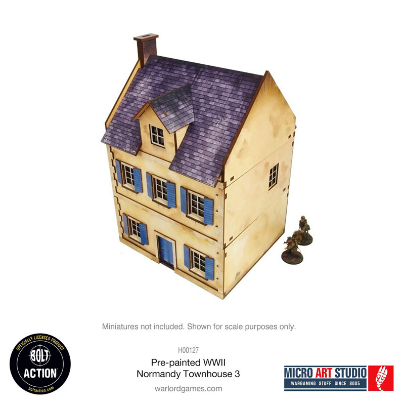 Micro Art Studio WW2 Normandy Townhouse 3