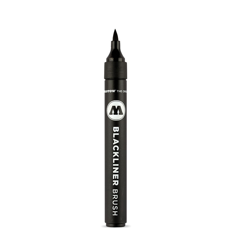 Molotow BLACKLINER Brush Black