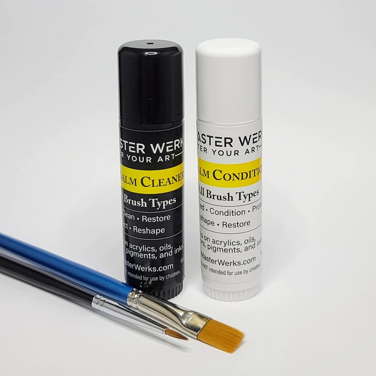 Michigan Toy Soldier Company : Mini Master Werks - Mini Master Werks Brush  Balm Paint Brush Cleaner And Conditioner