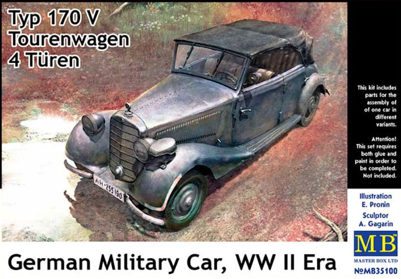WWII German Type 170V Military Car