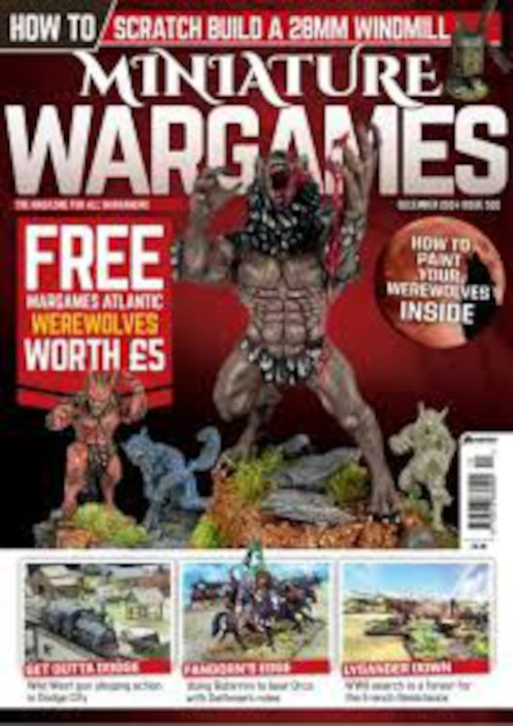 Miniature Wargames Issue 500