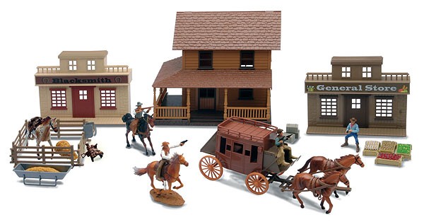 Michigan Toy Soldier Company : New Ray - The Big Country Deluxe Western ...