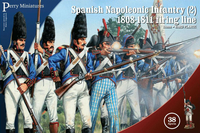 Perry Miniatures Spanish Napoleonic Infantry (2) Firing Line 1808-11