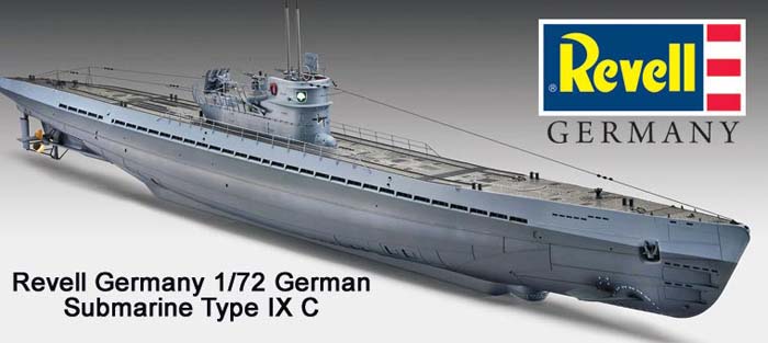 revell submarine models