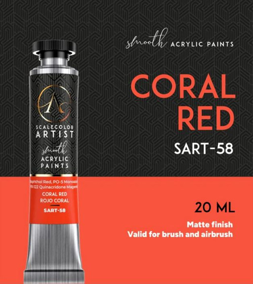 Scale Color Artist: Coral Red