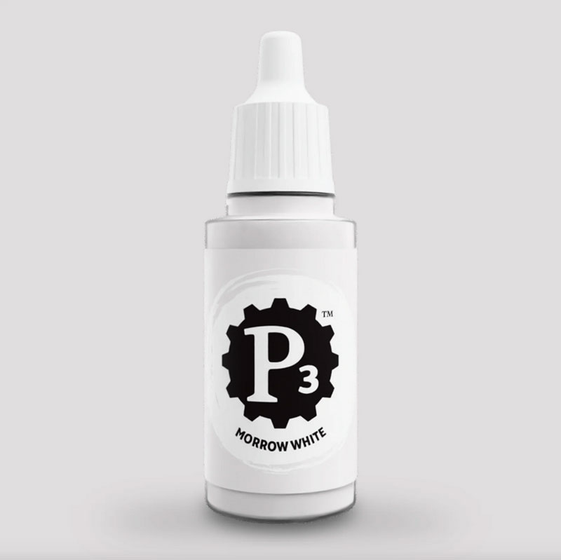 Privateer Press Paints (P3) Morrow White 18ml (096/097)