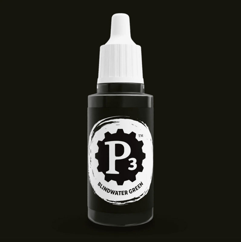 Privateer Press Paints (P3) Blindwater Green 18ml (081)