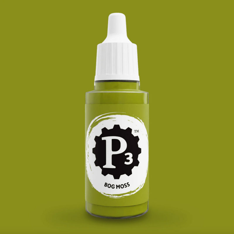 Privateer Press Paints (P3) Bog Moss 18ml (027)