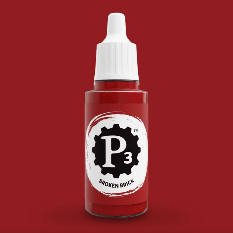 Privateer Press Paints (P3) Broken Brick 18ml (046)
