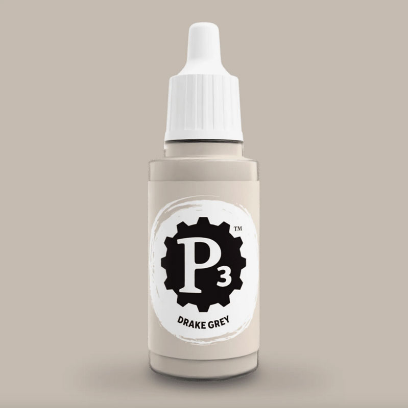 Privateer Press Paints (P3) Drake Grey 18ml (093)