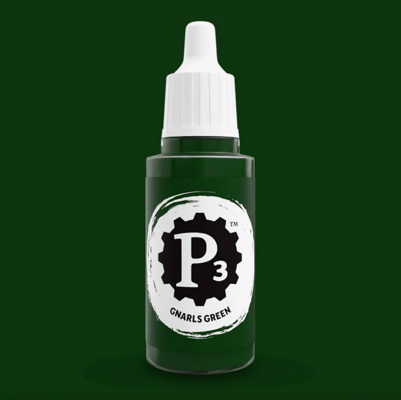 Privateer Press Paints (P3) Gnarls Green 18ml (018)
