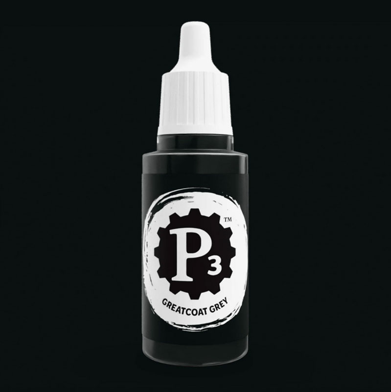 Privateer Press Paints (P3) Greatcoat Grey 18ml (091)