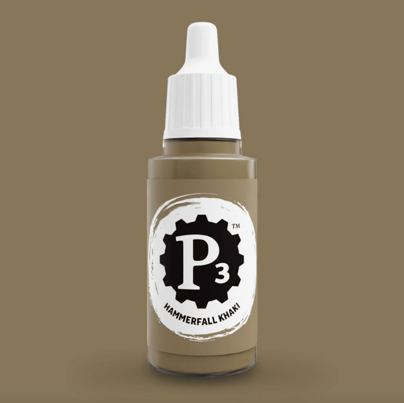 Privateer Press Paints (P3) Hammerfall Khaki 18ml (076)