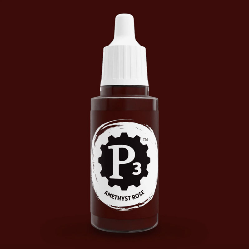 Privateer Press Paints (P3) Amethyst Rose 18ml (045)