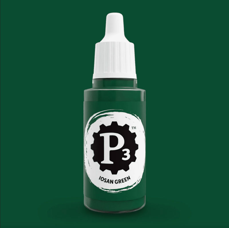 Privateer Press Paints (P3) Iosan Green 18ml (022)