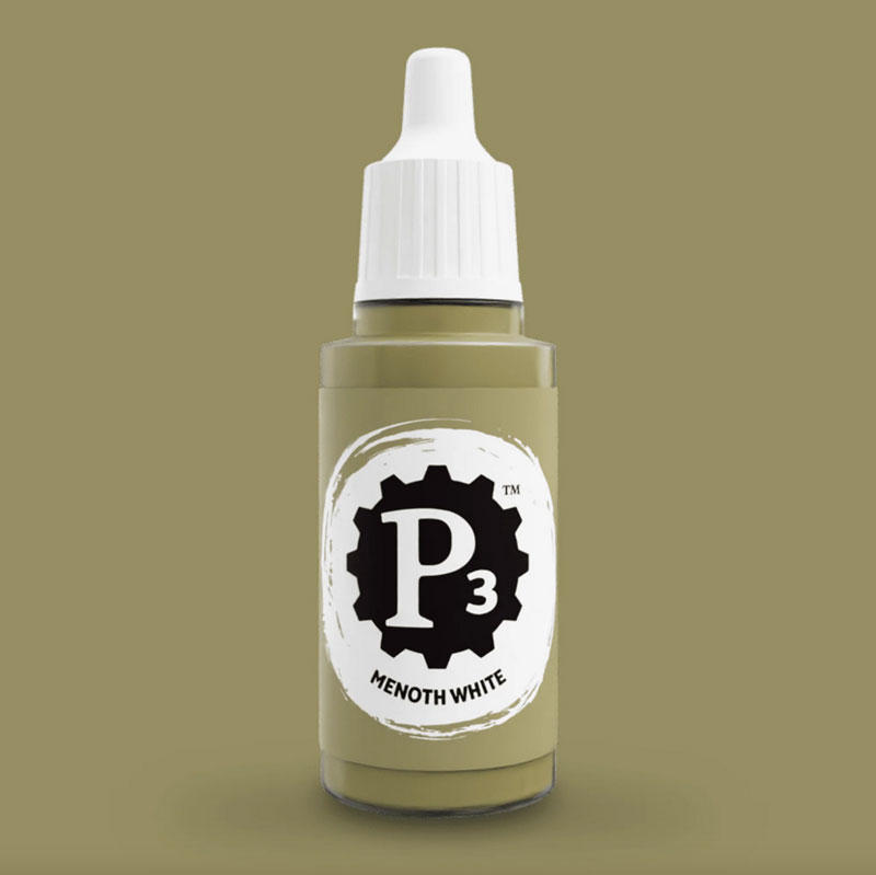 Privateer Press Paints (P3) Menoth White 18ml (102/103)