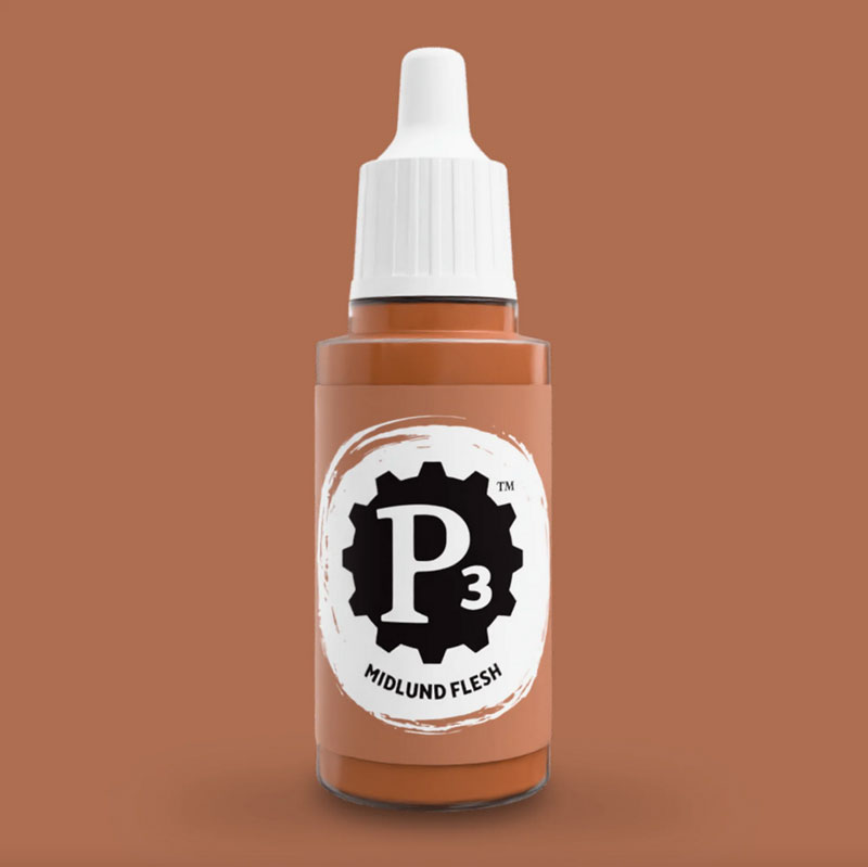 Privateer Press Paints (P3) Midlund Flesh 18ml (055/056)