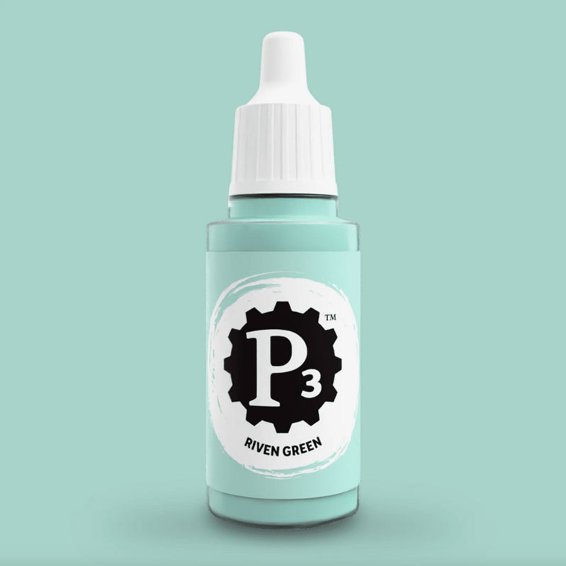 Privateer Press Paints (P3) Riven Green 18ml (020)