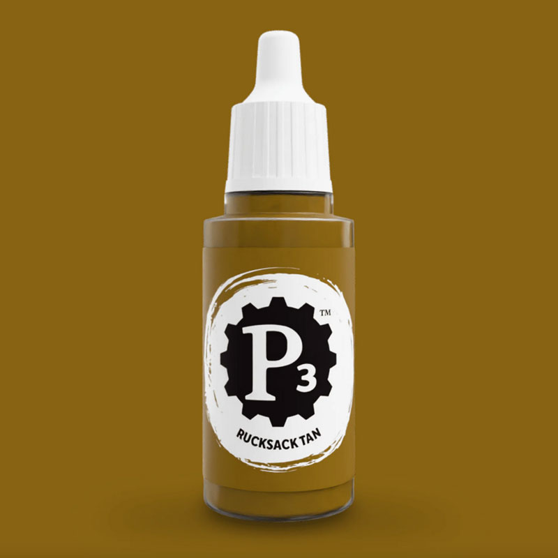 Privateer Press Paints (P3) Rucksack Tan 18ml (075)