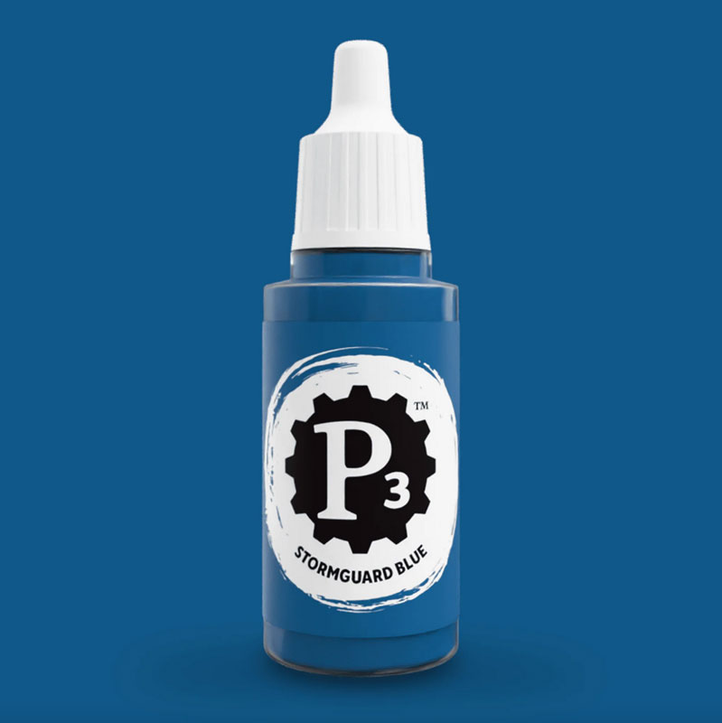 Privateer Press Paints (P3) Stormguard Blue 18ml (007)