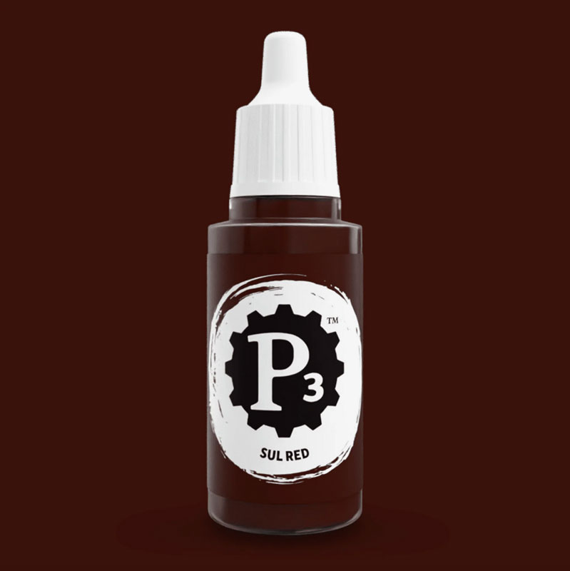 Privateer Press Paints (P3) Sul Red 18ml (042)