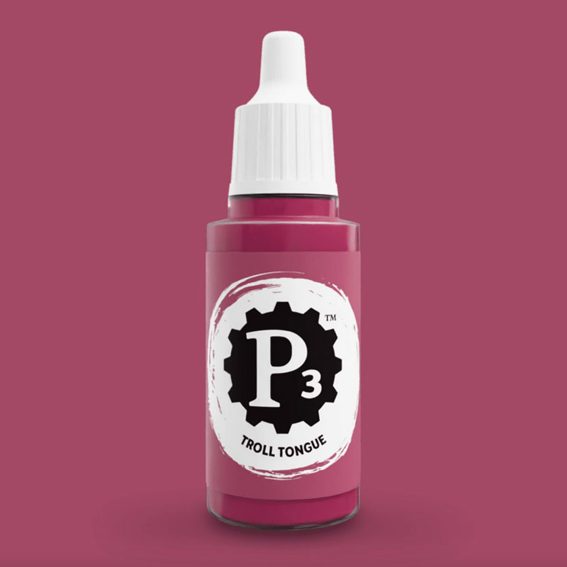 Privateer Press Paints (P3) Troll Tongue 18ml (060)