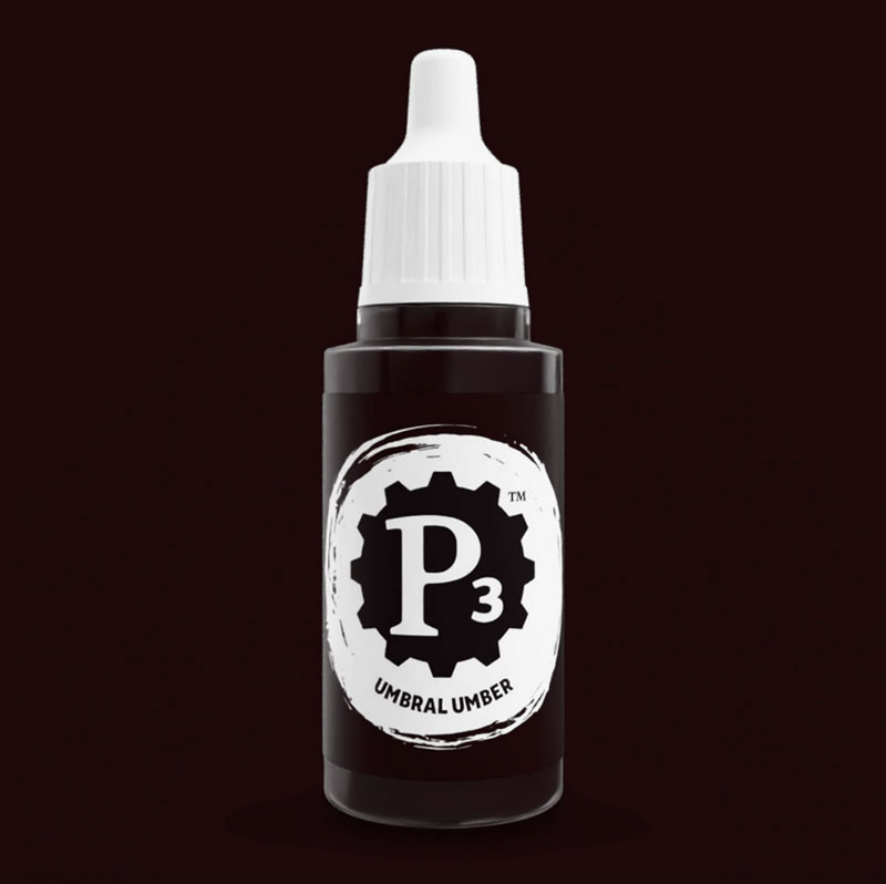 Privateer Press Paints (P3) Umbral Umber 18ml (077)