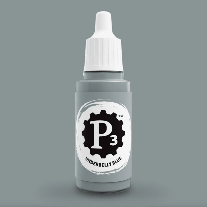 Privateer Press Paints (P3) Underbelly Blue 18ml (013)
