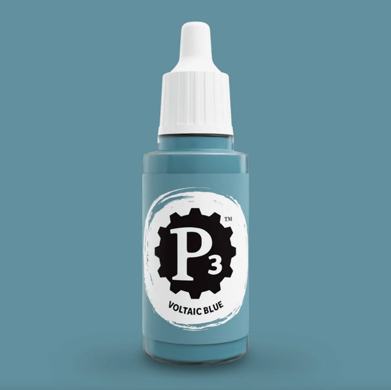 Privateer Press Paints (P3) Voltaic Blue 18ml (003)